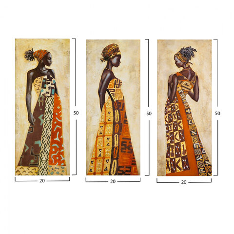 B2M-20512-pinakas-triptycho-mdf-african-style-wome-1