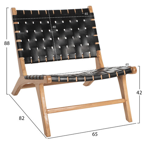 B2M-66005-karekla-masif-teak-kai-mayro-pu-65x82x88-1