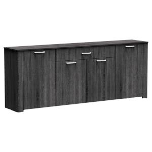 ΜΠΟΥΦΕΣ KINLEY PAKOWORLD GREY-WENGE 210X40X82ΕΚ