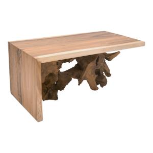 ΤΡΑΠΕΖΙ ΣΑΛΟΝΙΟΥ CARDI INART ΚΑΡΥΔΙ TEAK ΞΥΛΟ 110X60X50ΕΚ