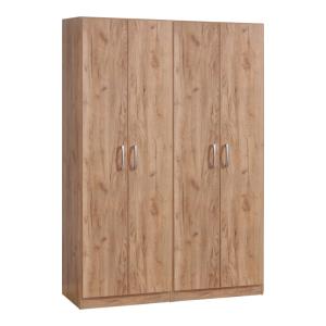 ΝΤΟΥΛΑΠΑ ΡΟΥΧΩΝ ΤΕΤΡΑΦΥΛΛΗ JONAR I PAKOWORLD ΧΡΩΜΑ OAK 120X42X180ΕΚ ...