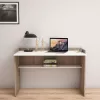 DESK MELAMINE SONOMA WHITE 118x58x80Hcm.