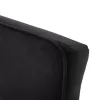 SOFABED BELMONT  BLACK VELVET-WOODEN LEGS 177x86x72Hcm.