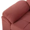 SOFABED RIGHT CORNER JADE  DUSTY PINK VELVET 250x80-180x73-88Hcm.