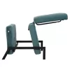 EASYCHAIR/BED CONSTANCE  TURQUOISE COLORED VELVET 95x92x66Hcm.