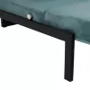 EASYCHAIR/BED CONSTANCE  TURQUOISE COLORED VELVET 95x92x66Hcm.