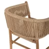 ARMCHAIR IRVINE  TEAK WOOD-SYNTHETIC ROPE IN NATURAL COLOR 64x56x76Hcm.