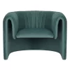 ARMCHAIR RIKER  METAL FRAME-MINT VELVET 92x74x69Hcm.