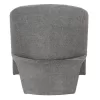 ARMCHAIR BEVY  GREY FABRIC-METAL FRAME 72x71x75Hcm.