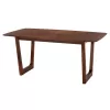 DINING TABLE RECTANGULAR RINER  MDF WITH WALNUT SUNBURST VENEER 180x90x76Hcm.