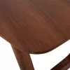 DINING TABLE RECTANGULAR RINER  MDF WITH WALNUT SUNBURST VENEER 180x90x76Hcm.