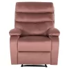 ARMCHAIR MASSAGE YASUMU  DUSTY PINK VELVET 80x93x100Hcm.