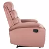 ARMCHAIR MASSAGE YASUMU  DUSTY PINK VELVET 80x93x100Hcm.