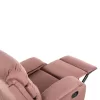 ARMCHAIR MASSAGE YASUMU  DUSTY PINK VELVET 80x93x100Hcm.