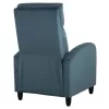 ARMCHAIR RELAX HIBER  PETROL BLUE VELVET 67,5x90x104Hcm.