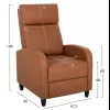 ARMCHAIR RELAX HIBER  BROWN PU 67,5x90x104Hcm.