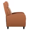 ARMCHAIR RELAX HIBER  BROWN PU 67,5x90x104Hcm.