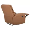 ARMCHAIR MASSAGE YASUMU  BROWN PU 80x93x100Hcm.