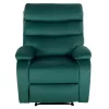 ARMCHAIR RELAX YASUMU  CYPRESS GREEN VELVET 80x93x100Hcm.