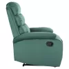 ARMCHAIR RELAX YASUMU  CYPRESS GREEN VELVET 80x93x100Hcm.