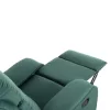 ARMCHAIR RELAX YASUMU  CYPRESS GREEN VELVET 80x93x100Hcm.