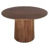 DINING TABLE ROUND GROOT  SOLID ACACIA WOOD IN NATURAL D120x79Hcm.