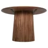 DINING TABLE ROUND GROOT  SOLID ACACIA WOOD IN NATURAL D120x79Hcm.