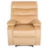 ARMCHAIR MASSAGE ECRU  ECRU VELVET 80x93x100Hcm.