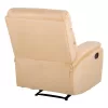 ARMCHAIR MASSAGE ECRU  ECRU VELVET 80x93x100Hcm.