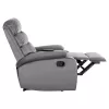 ARMCHAIR MASSAGE YASUMU  GREY VELVET 80x93x100Hcm.