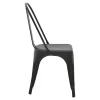 Chair Utopia metal black matte 44x44x85cm