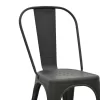 Chair Utopia metal black matte 44x44x85cm