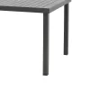 Dining table Naoki-Kliton A set of 5 black metal and anthracite aluminum 150x80x74cm