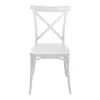 Crossie pp chair in white shade 38x46.5x82cm