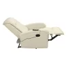 Armchair, massage mechanism, PU OFF-WHITE 80x96x97 cm