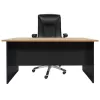 Professional office 150x75x75  Grey-Oak