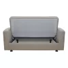 SOFABED 2-SEATER DIMOS  BEIGE FABRIC 157x77x83H cm