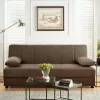 Sofa/Bed 3 seater Ege 1205 Brown  194x74x83 cm