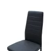 Chair Parker PU anthracite-black leg 42x48x98cm