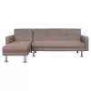 Mutli Corner Sofa Beige Sofa Bed Holden  Recersible 265x151x78cm