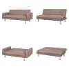 Mutli Corner Sofa Beige Sofa Bed Holden  Recersible 265x151x78cm