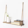 WALL SHELF IN NATURAL COLOR  60x13x1.6 cm.