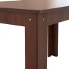 KITCHEN TABLE KELVIN, WALNUT, ΗΜ2429.04, 140x80x77H cm.