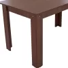 KITCHEN TABLE KELVIN, WALNUT, ΗΜ2429.04, 140x80x77H cm.