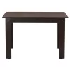 KITCHEN TABLE KELVIN, 110x80x77cmM WENGE,