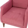 ARMCHAIR TIMMY   DUSTY PINK 70x80x98 cm.