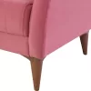 ARMCHAIR TIMMY   DUSTY PINK 70x80x98 cm.