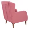 ARMCHAIR HAYES  DUSTY PINK velvet 70x83x96 cm.