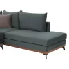 MESINA corner sofa, mint, high leg, 2pcs, right corner