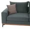 MESINA corner sofa, mint, high leg, 2pcs, right corner